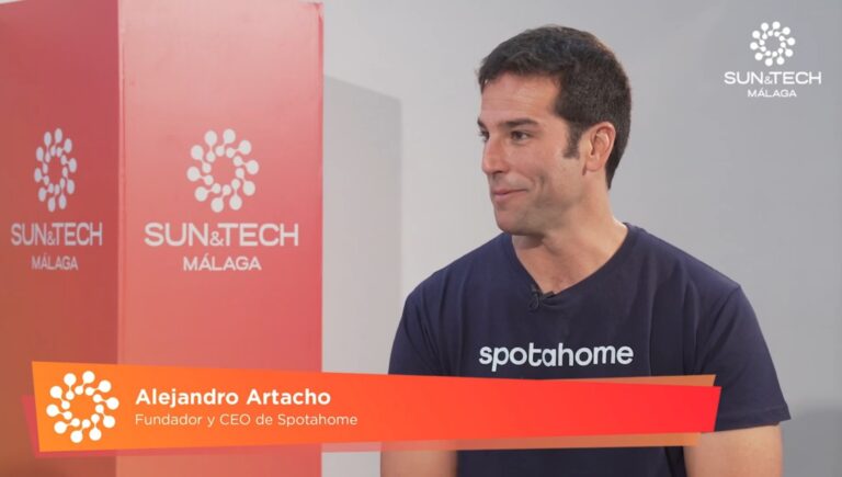 Dos minutos inspiradores en Sun&Tech con Alejandro Artacho, fundador y CEO de Spotahome